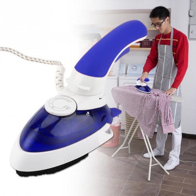 Отпариватель ручной Mini Steam Iron HT-558B компактный со щеткой (2134436643) - фото 2