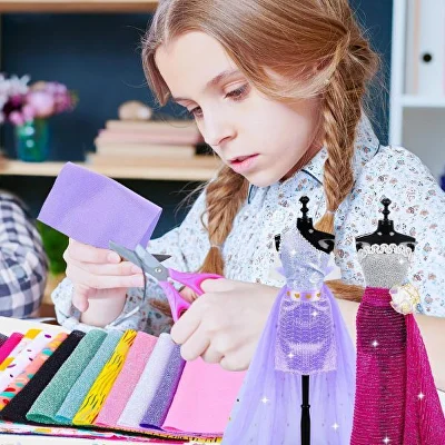 Детская игра Q00409 Юный дизайнер Девочка легко создаст собственную коллекцию платьев развивая эстетический вкус - фото 3 Детская игра Q00409 Юный дизайнер Девочка легко создаст собственную коллекцию платьев развивая эстетический вкус - фото 3