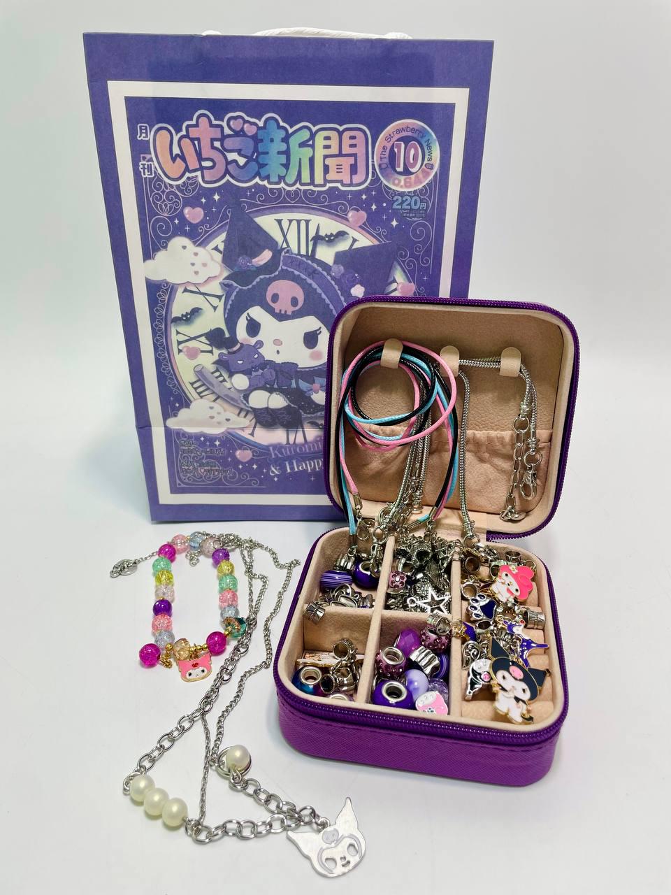 Набор для создания украшений/основы для браслетов и ожерелья/чармы/бусины/подвески/чехол для украшений - фото 5 Набор для создания украшений/основы для браслетов и ожерелья/чармы/бусины/подвески/чехол для украшений - фото 5