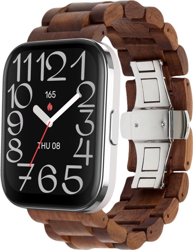 Ремешок деревянный WoodLock для Amazfit Bip 5 Unity Brown (37068-30)