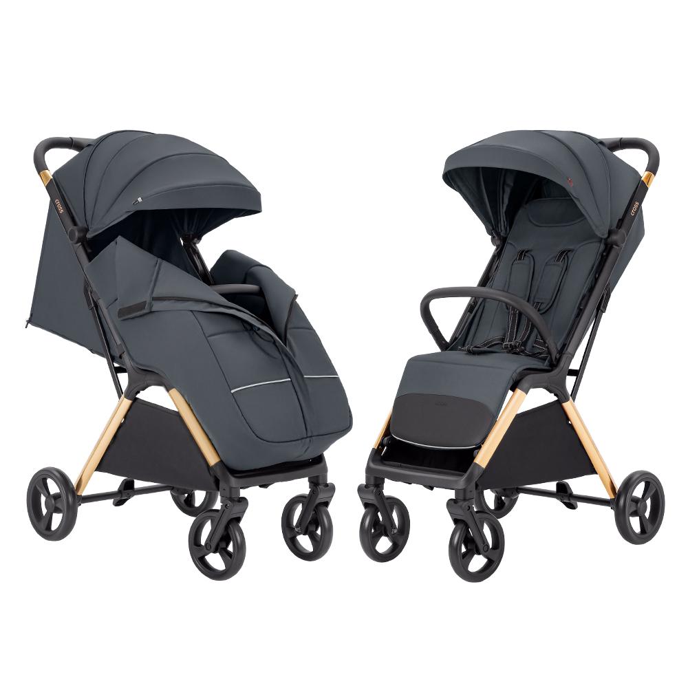 Коляска прогулочная CARRELLO Cross CRL-5523 Eagle Grey (26434789) - фото 2 Коляска прогулочная CARRELLO Cross CRL-5523 Eagle Grey (26434789) - фото 2