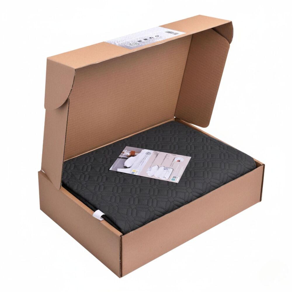 Комплект постельного белья евро IDEIA Cloud Dream жатка подарочная упаковка Темно-серый (27071) - фото 8