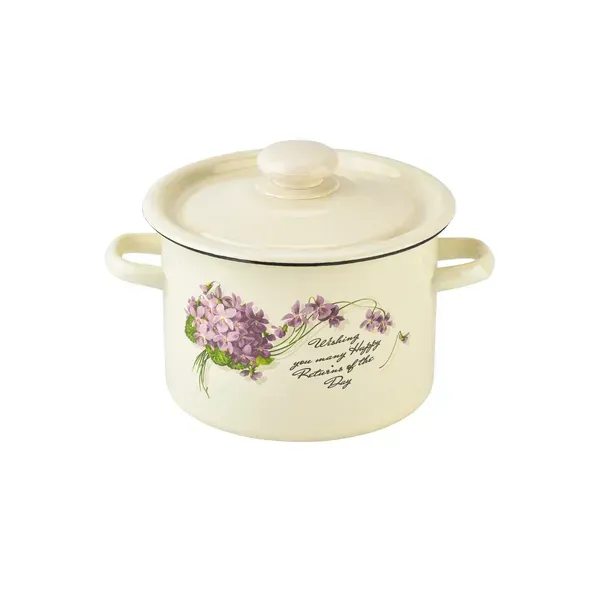 Кастрюля эмалированная Виола 3 л (30231201) Кастрюля эмалированная Виола 3 л (30231201)