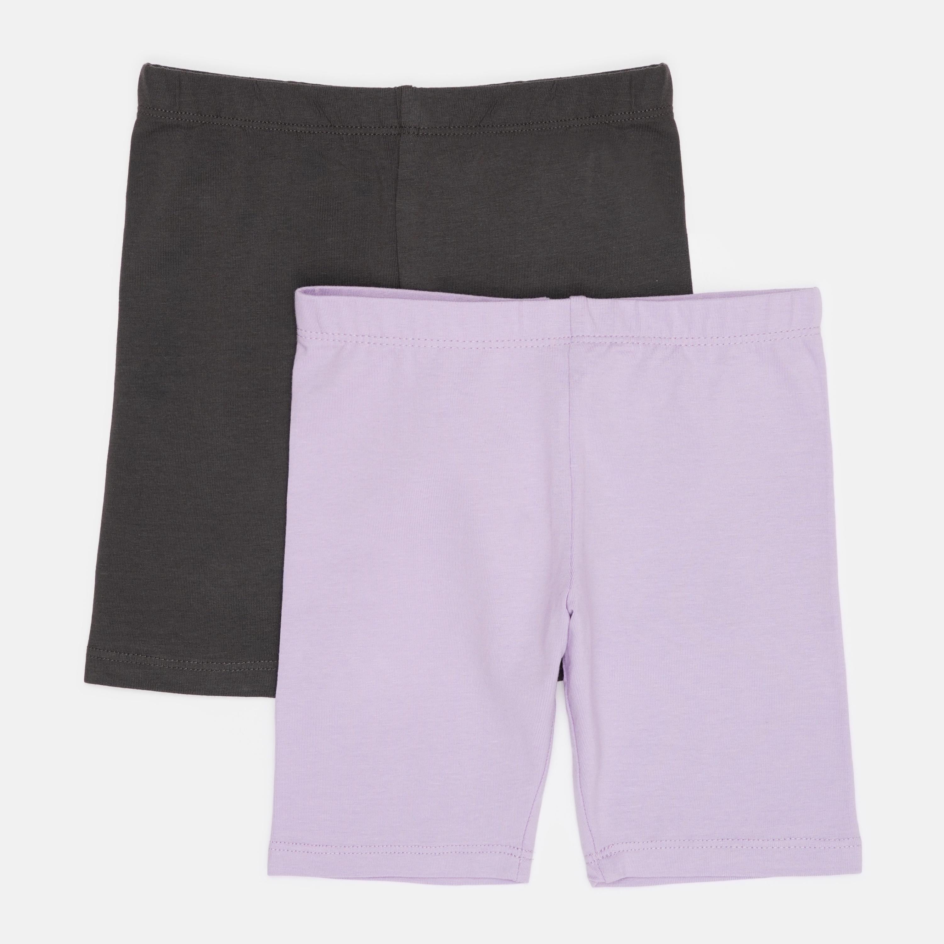 Шорти 2 шт. H&M 98 см Сіро-бузковий (A31010387202)