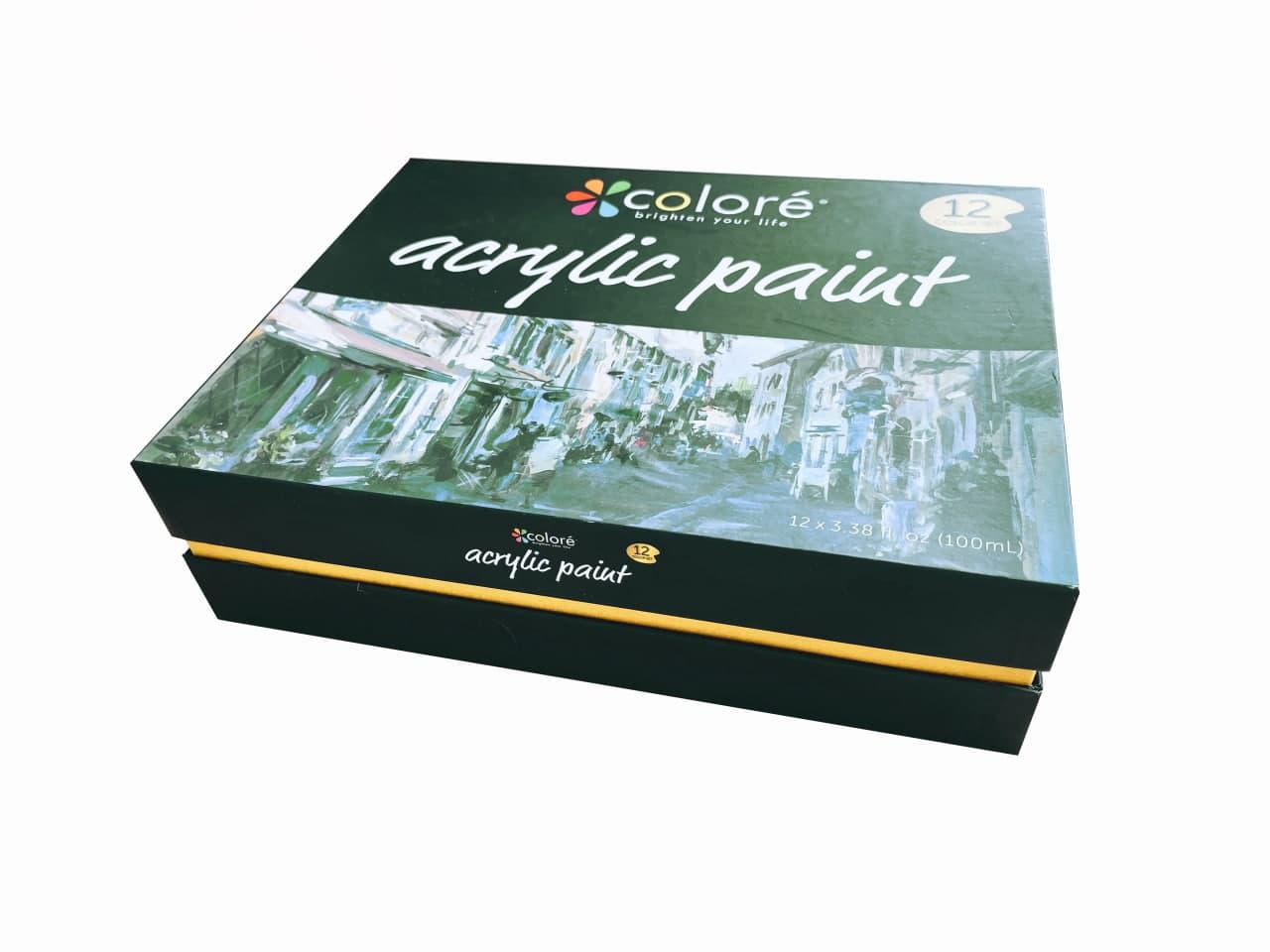 Акриловые краски 12 цветов 100 мл Art Planet - фото 5 Акриловые краски 12 цветов 100 мл Art Planet - фото 5