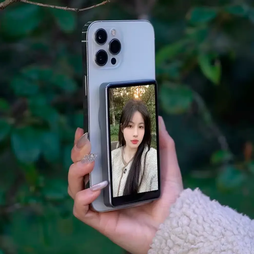 Экран для селфи Fotorgear X40 магнитный с динамиками на заднюю панель телефона (FOT40) - фото 8