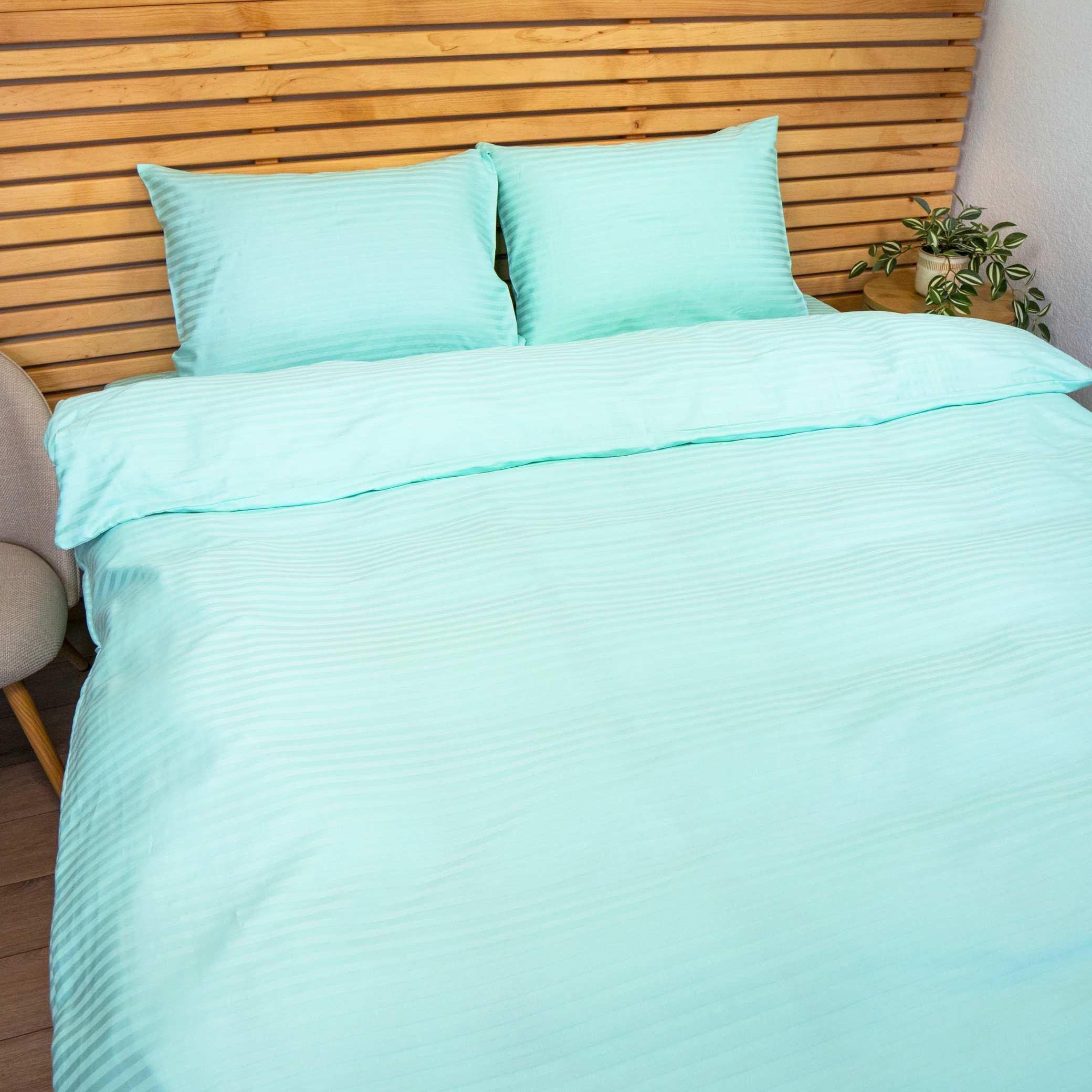 Наволочка YouStar 125 г/м2 страйп сатин 70х70 см 1 шт. Мятный (nav-sst-70x70-mint) - фото 3 Наволочка YouStar 125 г/м2 страйп сатин 70х70 см 1 шт. Мятный (nav-sst-70x70-mint) - фото 3