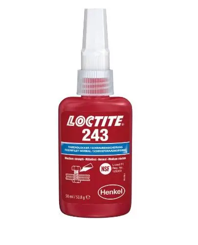 Фиксатор резьбовых соединений средней прочности Loctite 243 (10915066)