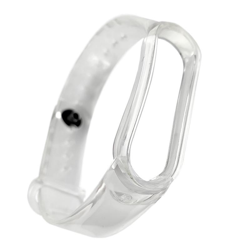Ремешок для фитнес браслета Mi Band 5/6 Neon Clear Transparent (29caa1-3368)