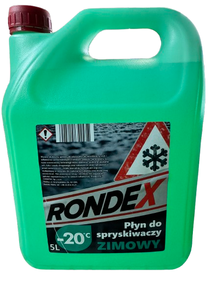 Рідина для склоомивача автомобіля RONDEX Диня -20* зимовий 5 л (20824093)