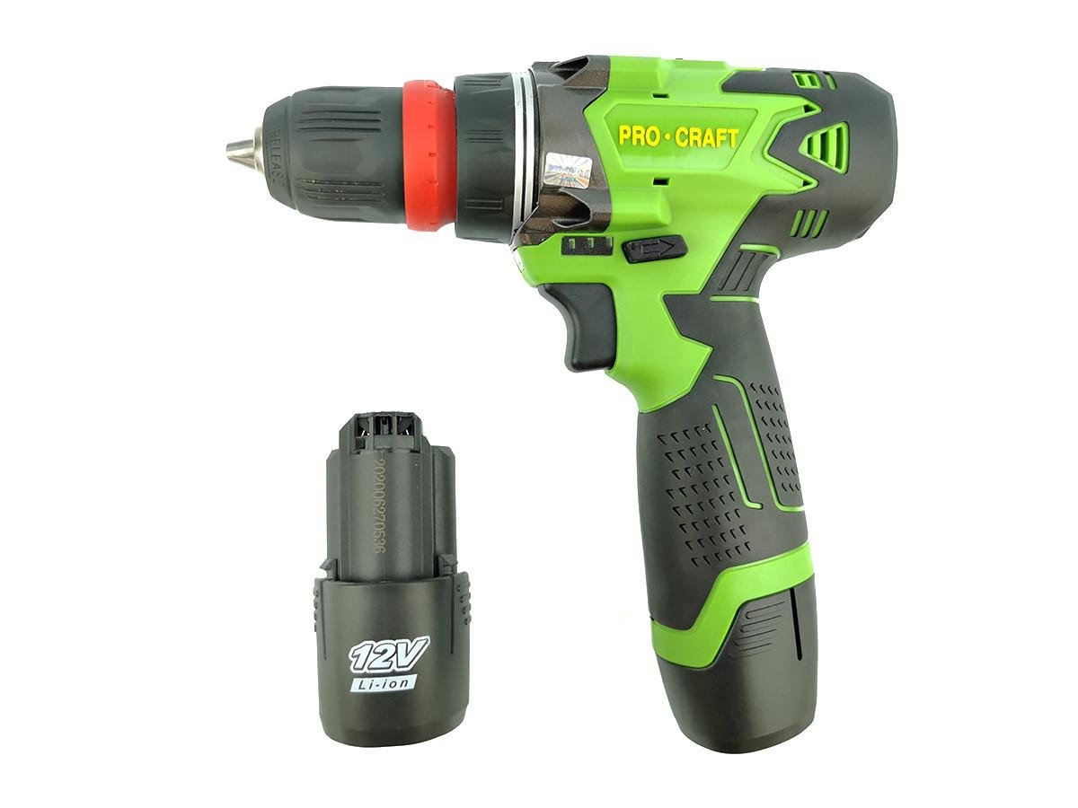 Шуруповерт аккумуляторный шуруповерт ProCraft Industrial PA12 DFR Шуруповерт аккумуляторный шуруповерт ProCraft Industrial PA12 DFR