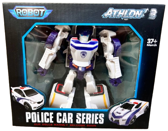 Робот-трансформер Тобот Полицейская машина 12 см (382) Робот-трансформер Тобот Полицейская машина 12 см (382)