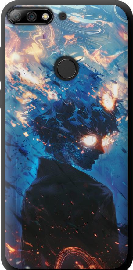 Чехол на Huawei Honor 7C Pro Сатору Годжо (6129b-2070-42517)