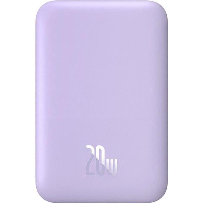 Повербанк BASEUS Magnetic Mini Air 5000 mAh 20W MagSafe Li-pol Purple (P10022107513-00)