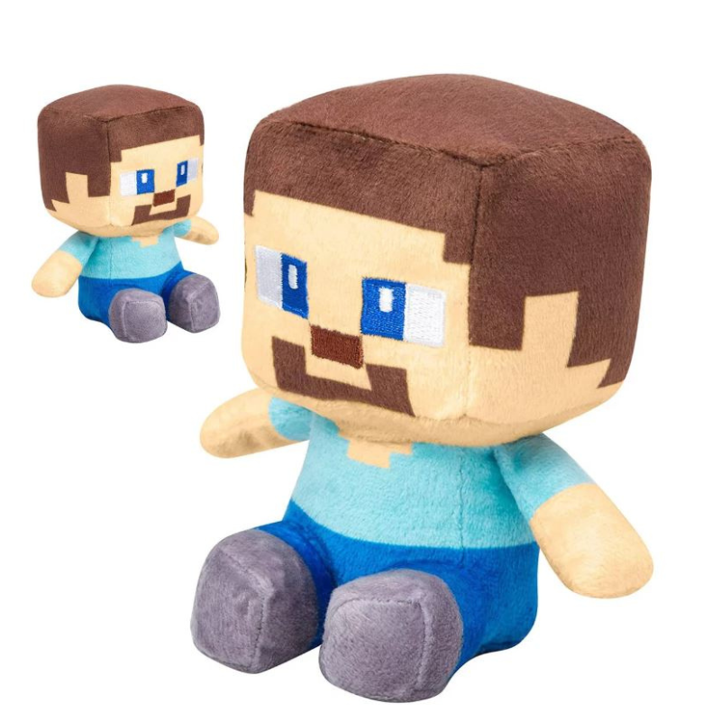 М'яка іграшка Стів сидячий з гри Minecraft 24 см (2526473640) - фото 2