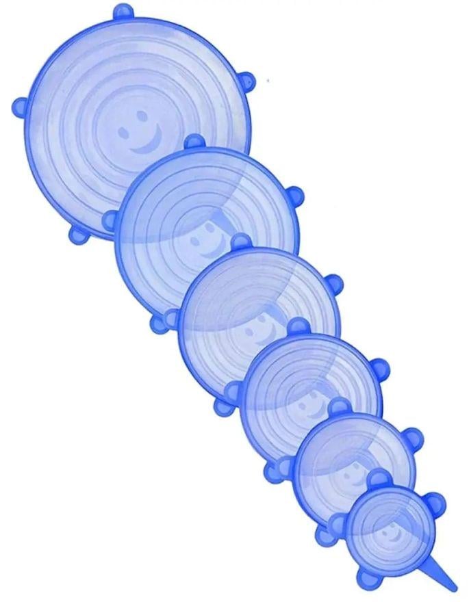 Набор силиконовых крышек SILICON CAP 6 шт. (7492)