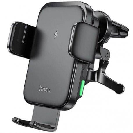 Автодержатель с БЗУ Hoco HW10 15W Black (73944) Автодержатель с БЗУ Hoco HW10 15W Black (73944)