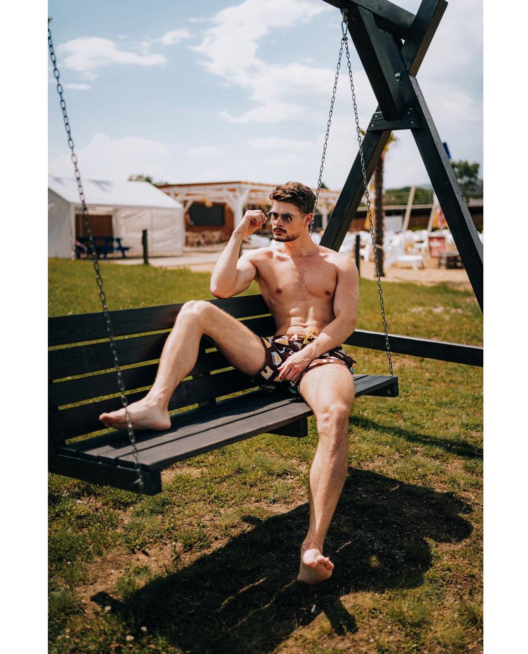 Шорти пляжні чоловічі Frogies Travel FROGSWIMSTRAVEL M Коричневий (9911111189236) - фото 2 Шорти пляжні чоловічі Frogies Travel FROGSWIMSTRAVEL M Коричневий (9911111189236) - фото 2