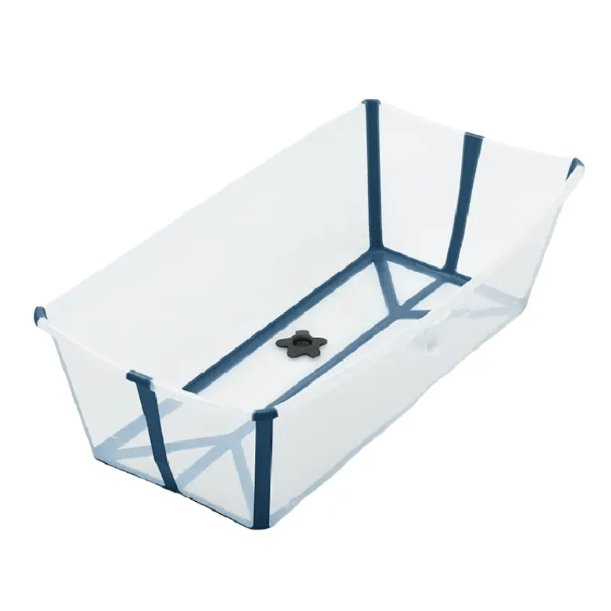 Ванночка складная Stokke Flexi Bath XL Прозрачный с синим (143557)