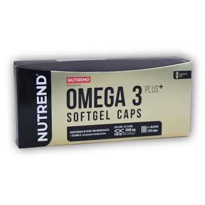 Жирные кислоты NUTREND Omega 3 Plus Softgel 120 Caps