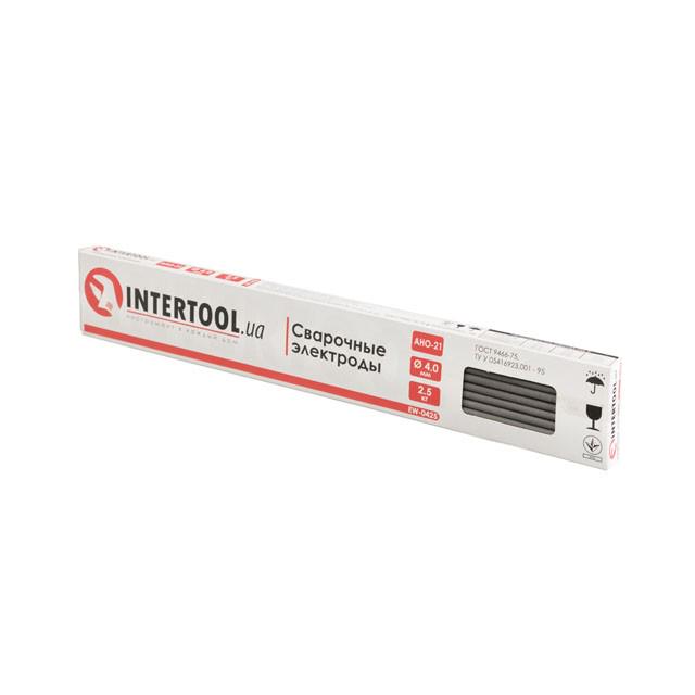 Сварочные электроды Intertool EW-0425 Ø 4 мм 25 кг (8640572)