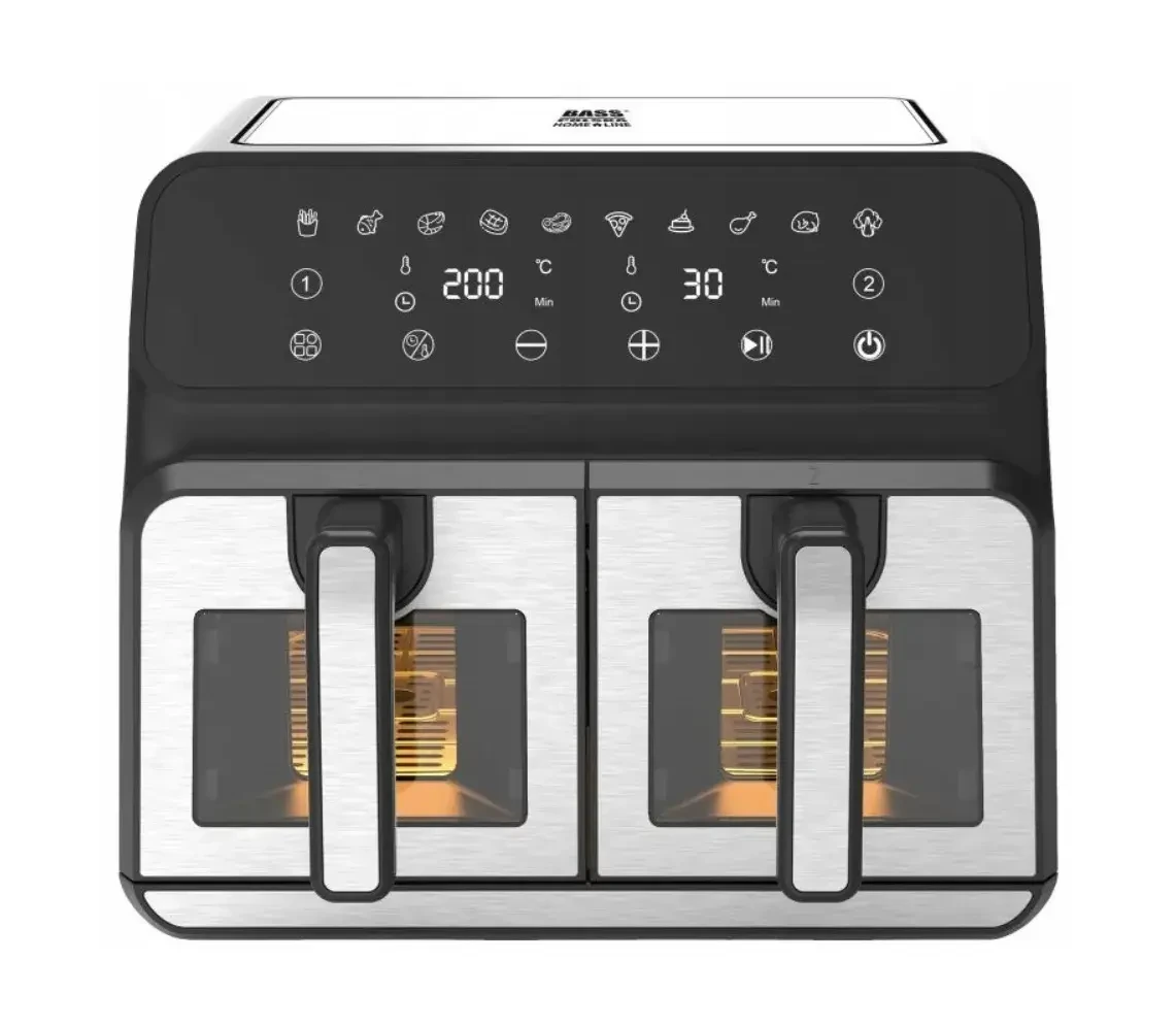 Мультипечь-аэрофритюрница двойная Bass Polska BH 10881 9 л 2500 Вт (1190)