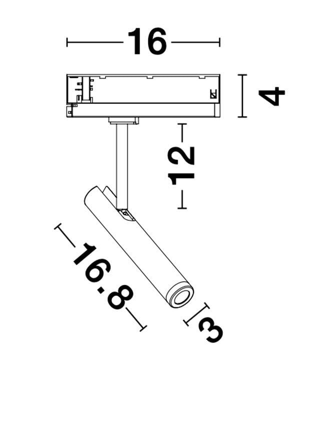 Прожектор трековий Nova Luce Wang (9123131) - фото 6 Прожектор трековий Nova Luce Wang (9123131) - фото 6