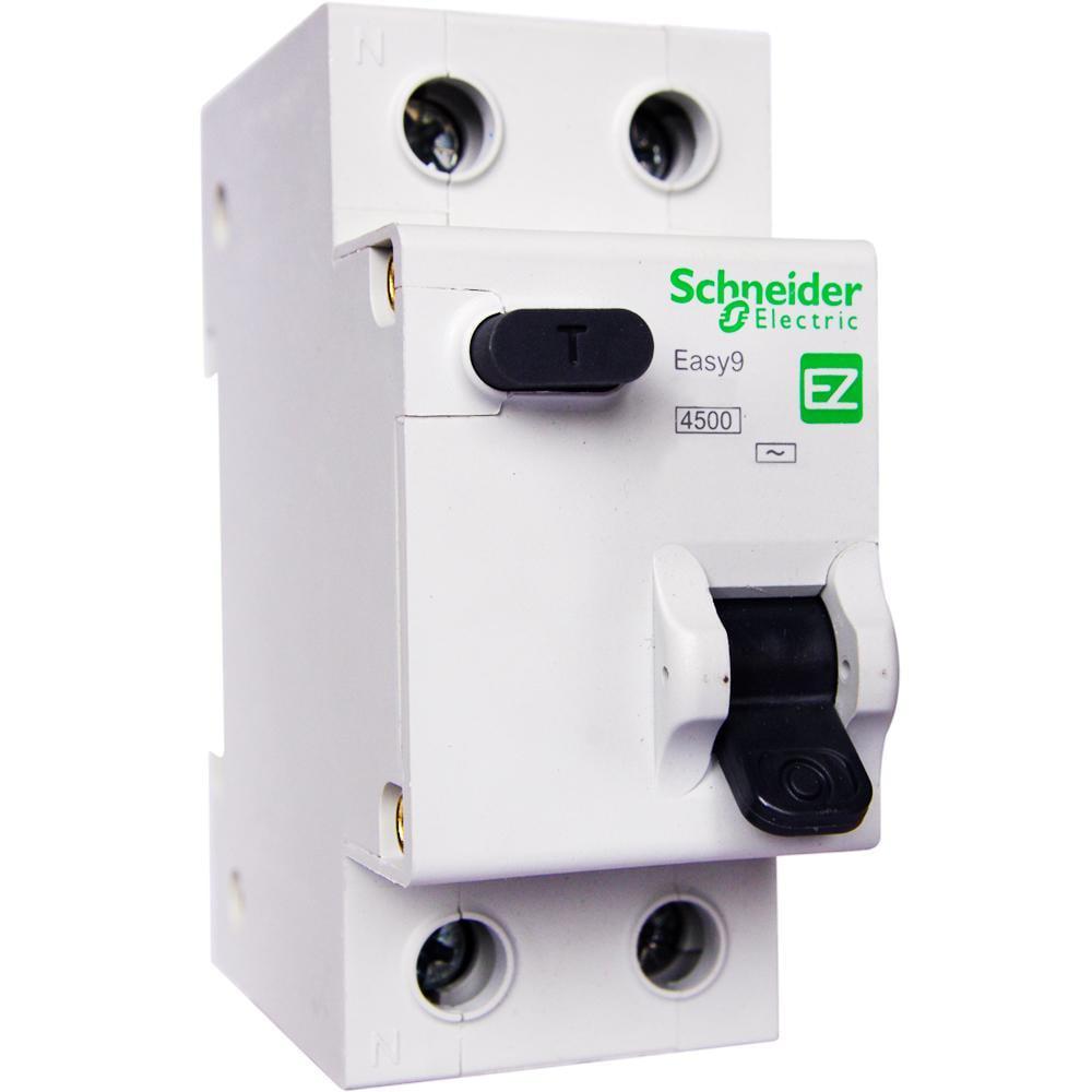 Автомат дифференциальный Schneider Electric Easy9 1P+N 20А 30мА тип AC х-ка С EZ9D34620 (00000080870) Автомат дифференциальный Schneider Electric Easy9 1P+N 20А 30мА тип AC х-ка С EZ9D34620 (00000080870)