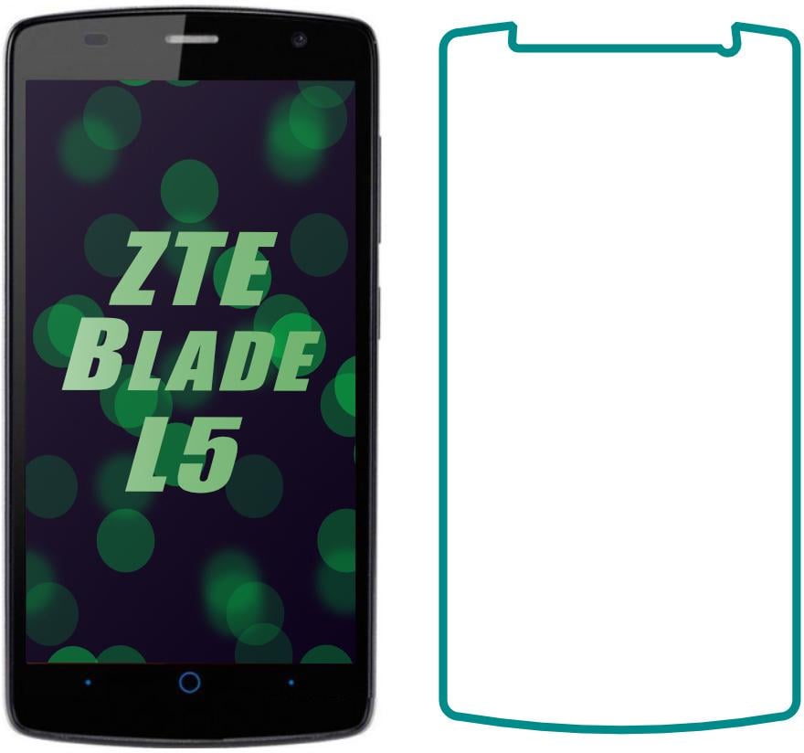 Защитное стекло ZTE Blade L5 (Прозрачное 2.5 D 9H) (05044)