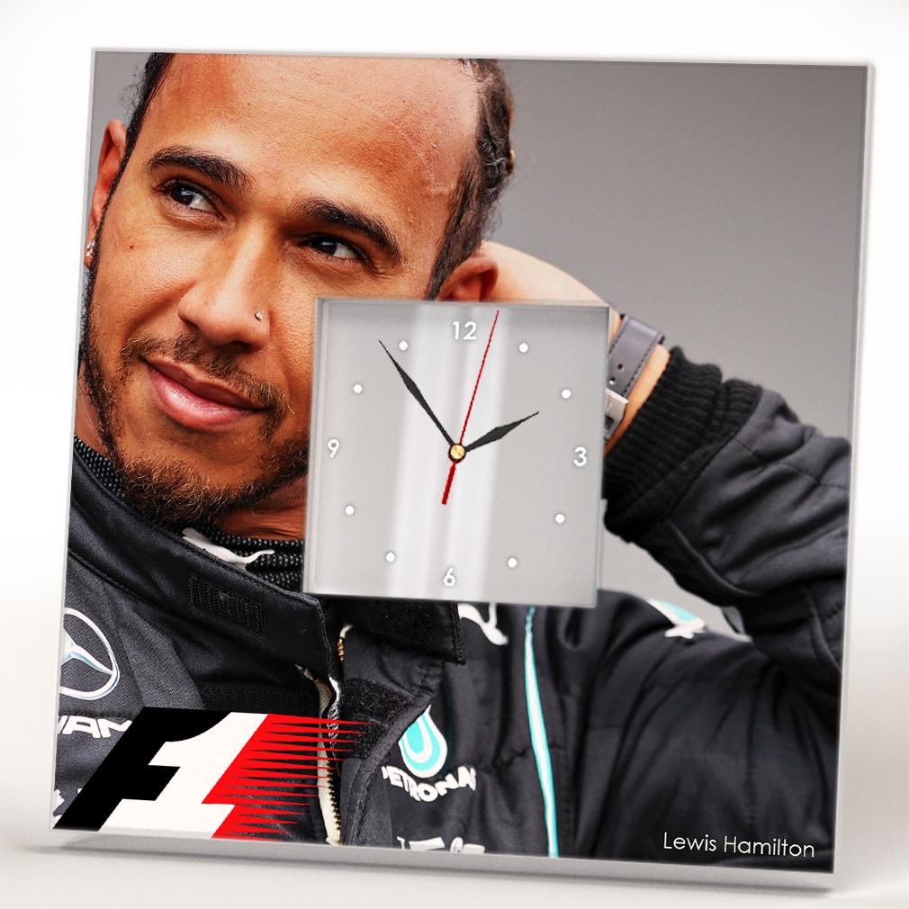 Часы настенные Льюис Хэмилтон Formula F1260x260 мм (C04397)