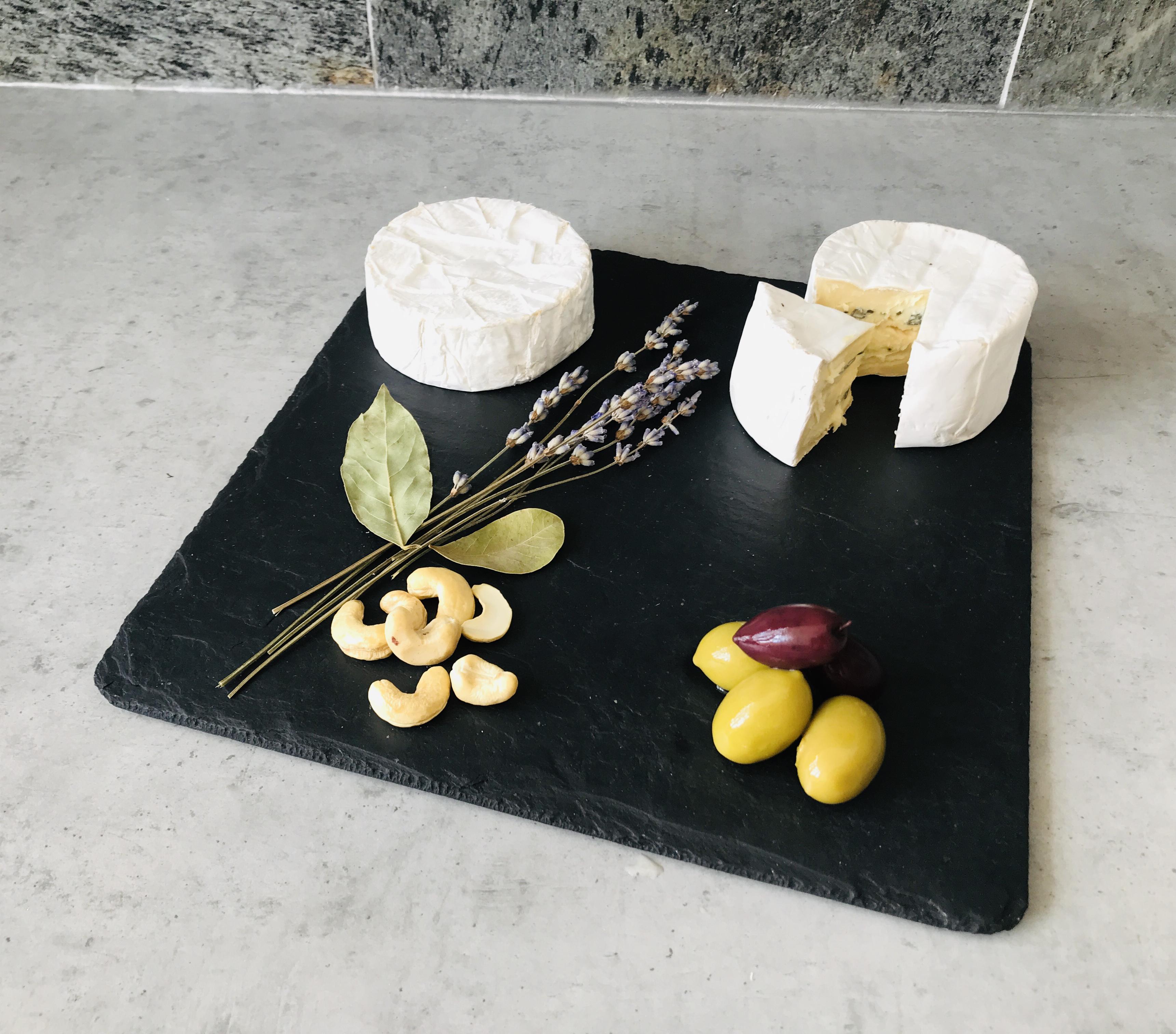 Доска сервировочная сланцевая 25x25 см - фото 2 Доска сервировочная сланцевая 25x25 см - фото 2