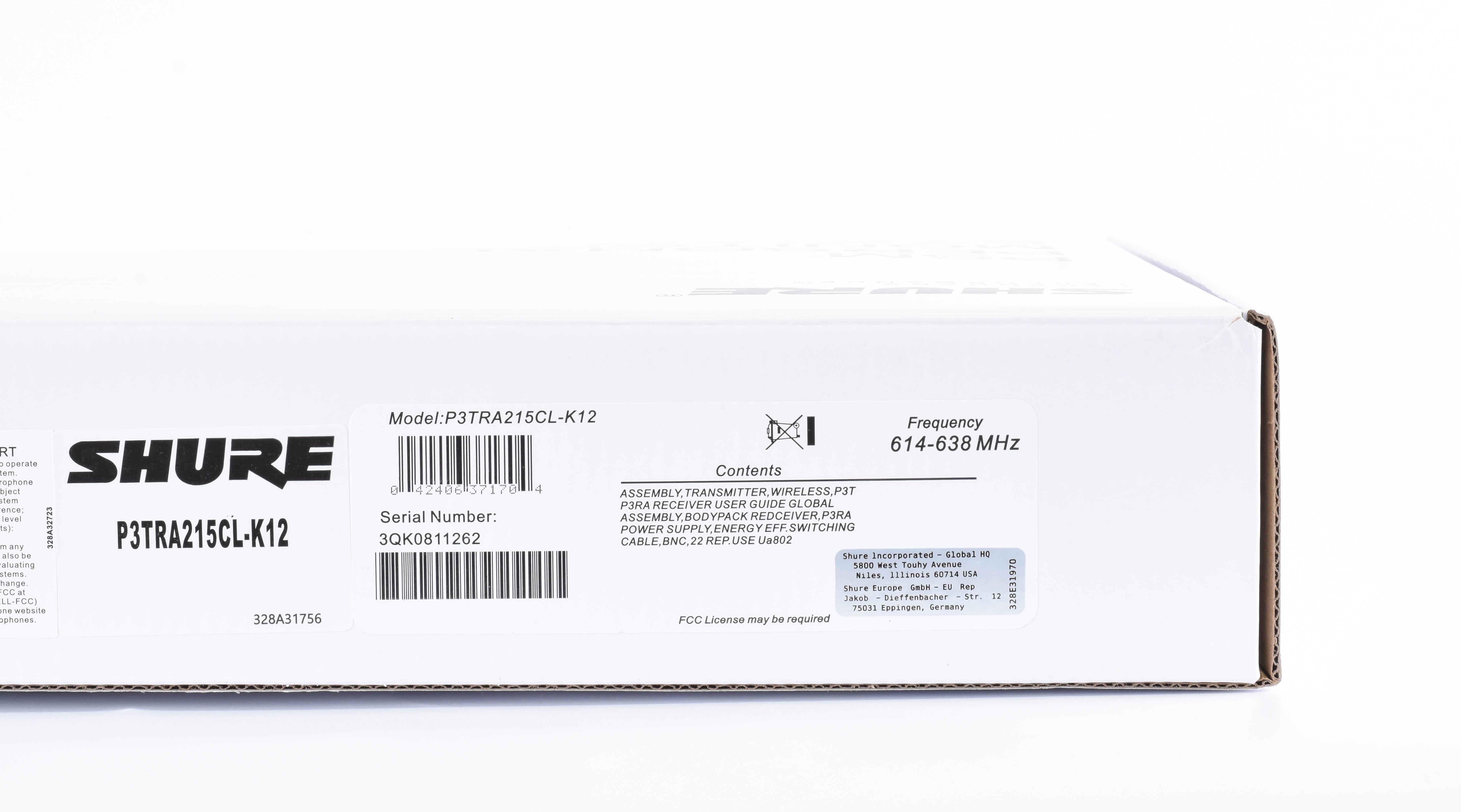 Радиосистема персонального ушного мониторинга SHURE PSM300 P3T 4 канальная (0025) - фото 4