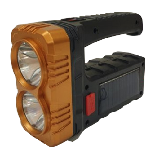 Фонарь ручной на солнечной батарее 2LED-3COB 3 режима (e32c09f1)