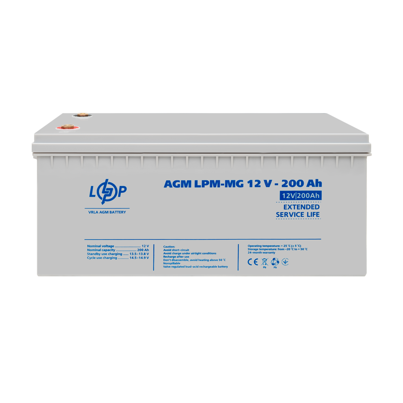 Аккумулятор мультигелевый LogicPower AGM LPM-MG 12-200 Ah