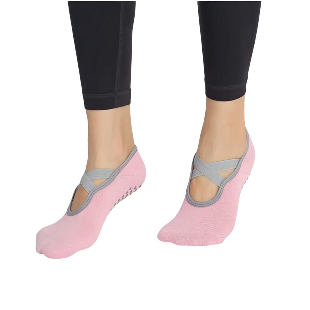 Носки для йоги и пилатеса Lakshmi Socks Розовый (2480663415)