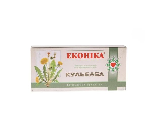 Фітосвічки Кульбаба уп./№10 (dandelion-01)