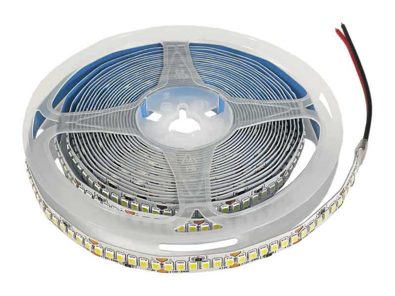 Светодиодная лента Lemanso LMA9604 Премиум 1 м SMD2835 240 LED 12V 18W 1600LM 6500K IP20 (7439)