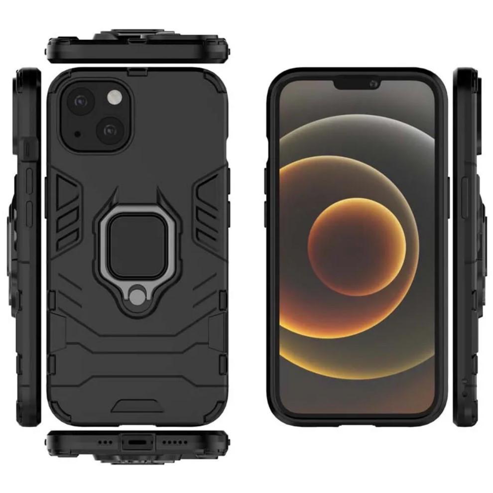 Чехол бампер Primolux Ring Armor для Apple iPhone 13 - Black - фото 5