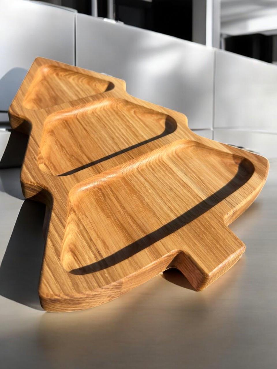 Менажница дубова Елка 29x22 см (2006344579) - фото 4