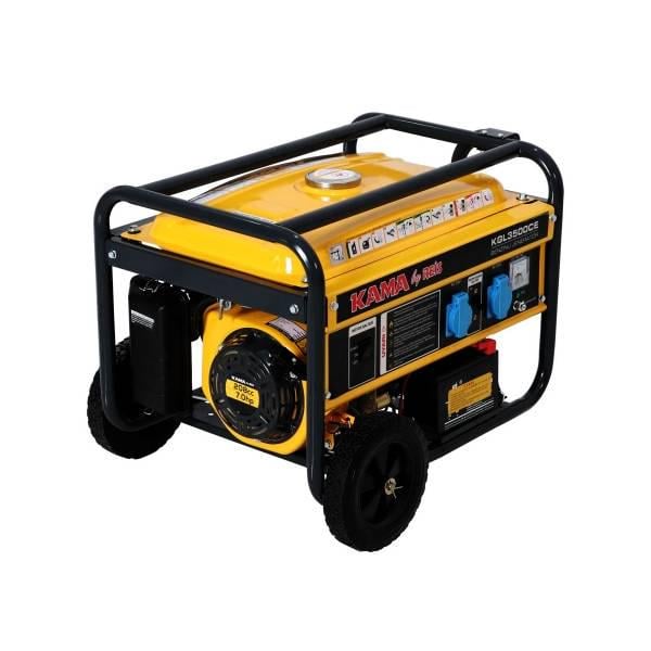 Генератор бензиновий L3500CE 1-фазний 230V 50Hz 3,5kVA/2,8kW бак 15 л 590х433х430 мм 43 кг (32663)