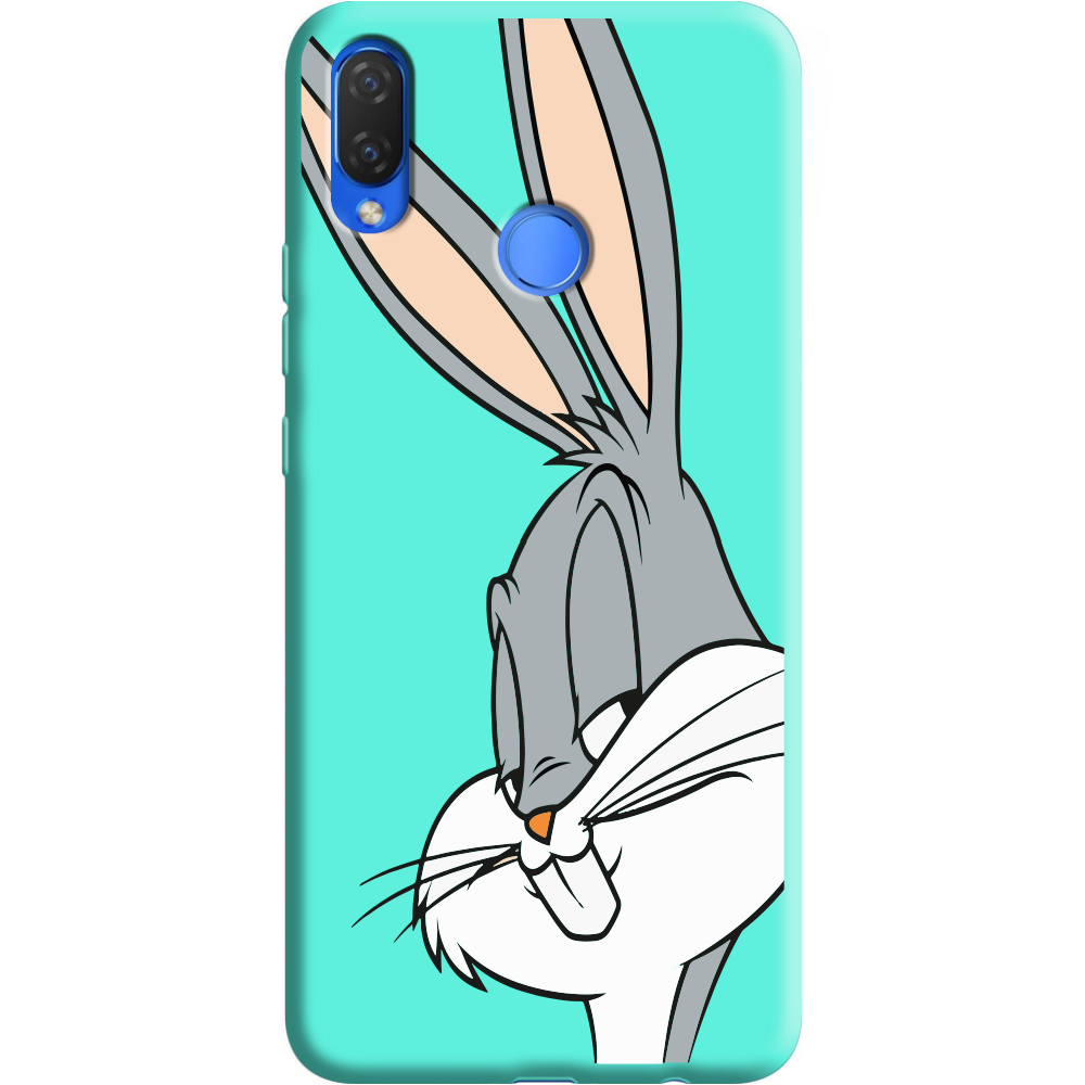 Чехол Boxface Huawei P Smart Plus Lucky Rabbit Мятный силикон (34912-bk81-36134)