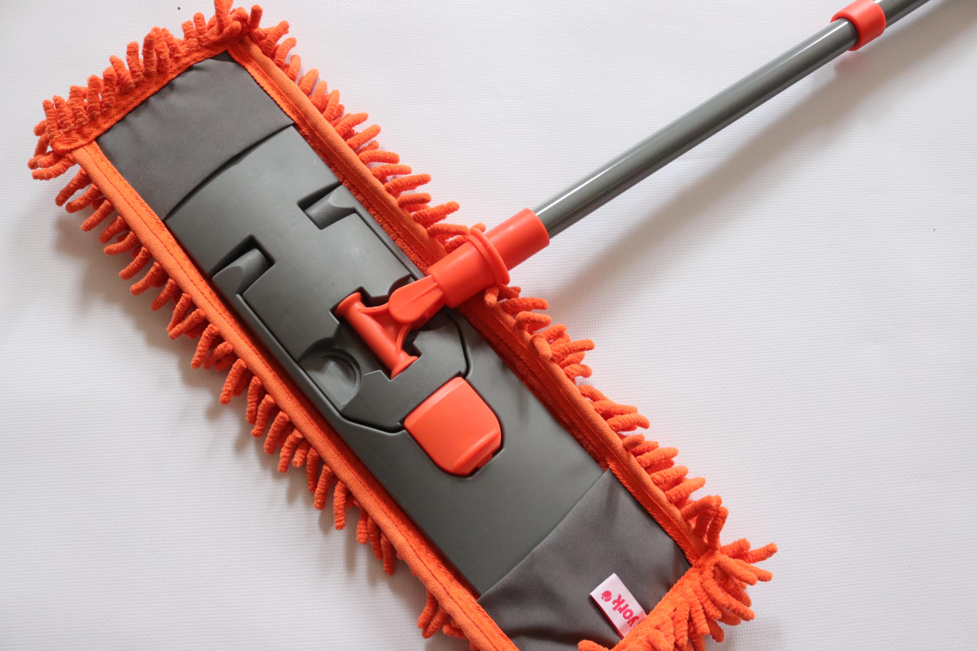 Швабра для підлоги York Salsa з мікрофібри Помаранчевий (39526534) - фото 3 Швабра для підлоги York Salsa з мікрофібри Помаранчевий (39526534) - фото 3