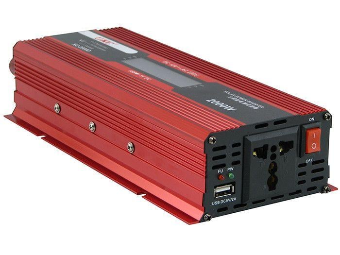 Инвертор автомобильный KC-2000D 2000 W (3739) - фото 3