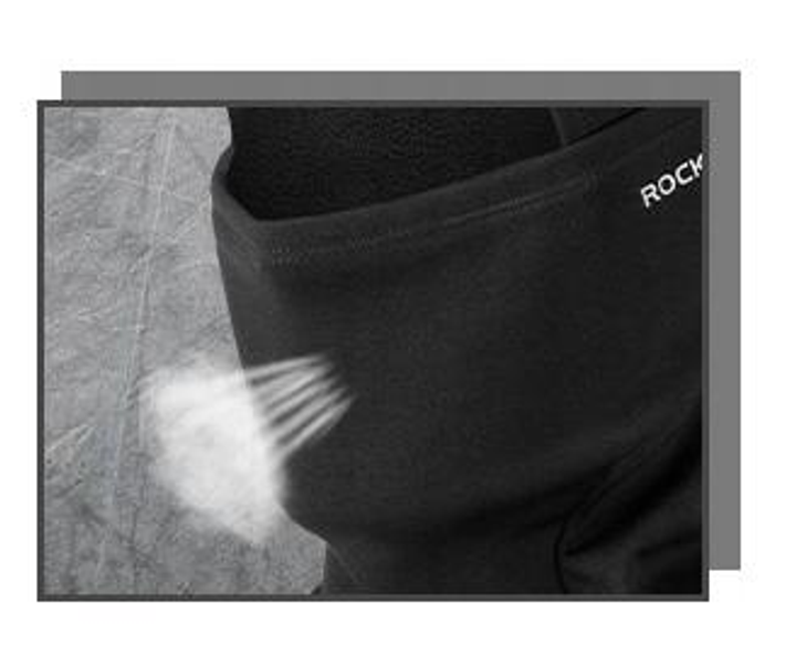 Балаклава зимова термо ROCKBROS LF7345BK One size Цементно-сірий (626289353) - фото 3 Балаклава зимова термо ROCKBROS LF7345BK One size Цементно-сірий (626289353) - фото 3