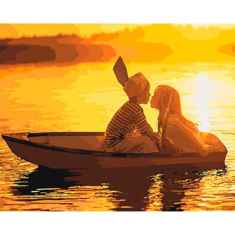 Картина по номерам Идейка КН2322 Первая любовь 40х50 см (L053597)