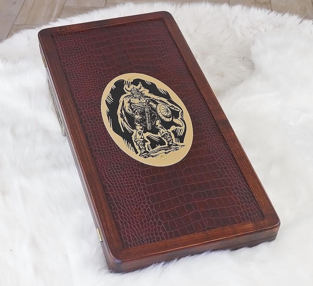 Нарды средние Гранд Презент Викинг 510х510 мм (31146-5)