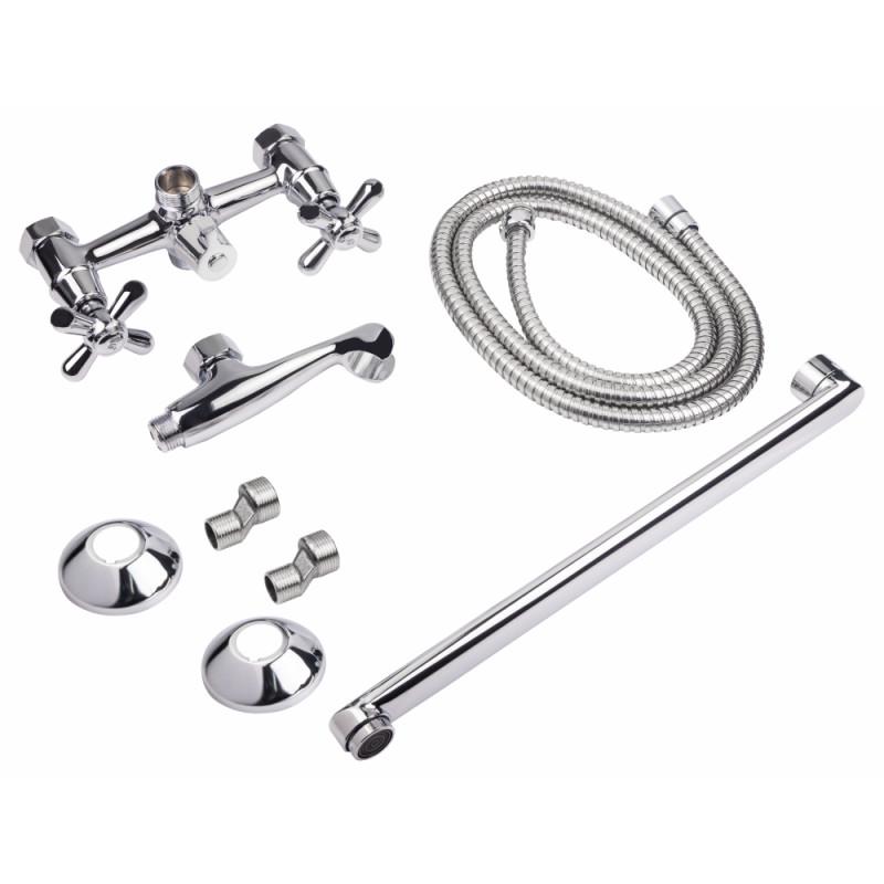 Смеситель для ванны Lidz CRM Dominox 15 140 (24550323)