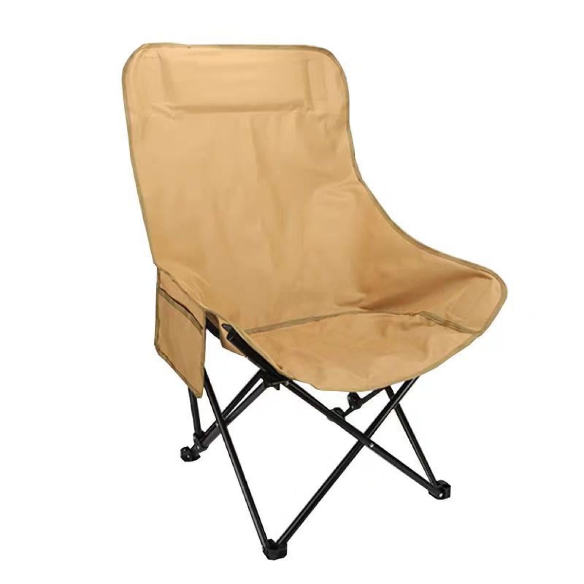 Стул туристический складной 60x59x92 см Бежевый