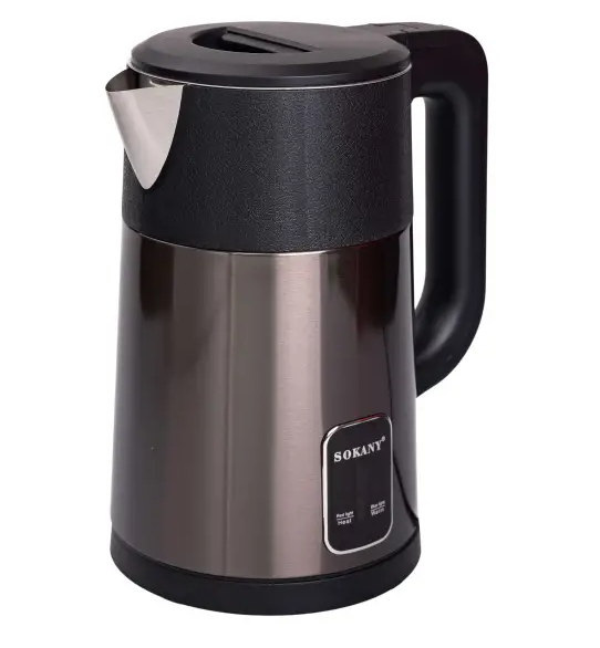 Электрочайник Sokany SK-09017 2,5 л 1500 Вт Шоколадный - фото 3 Электрочайник Sokany SK-09017 2,5 л 1500 Вт Шоколадный - фото 3