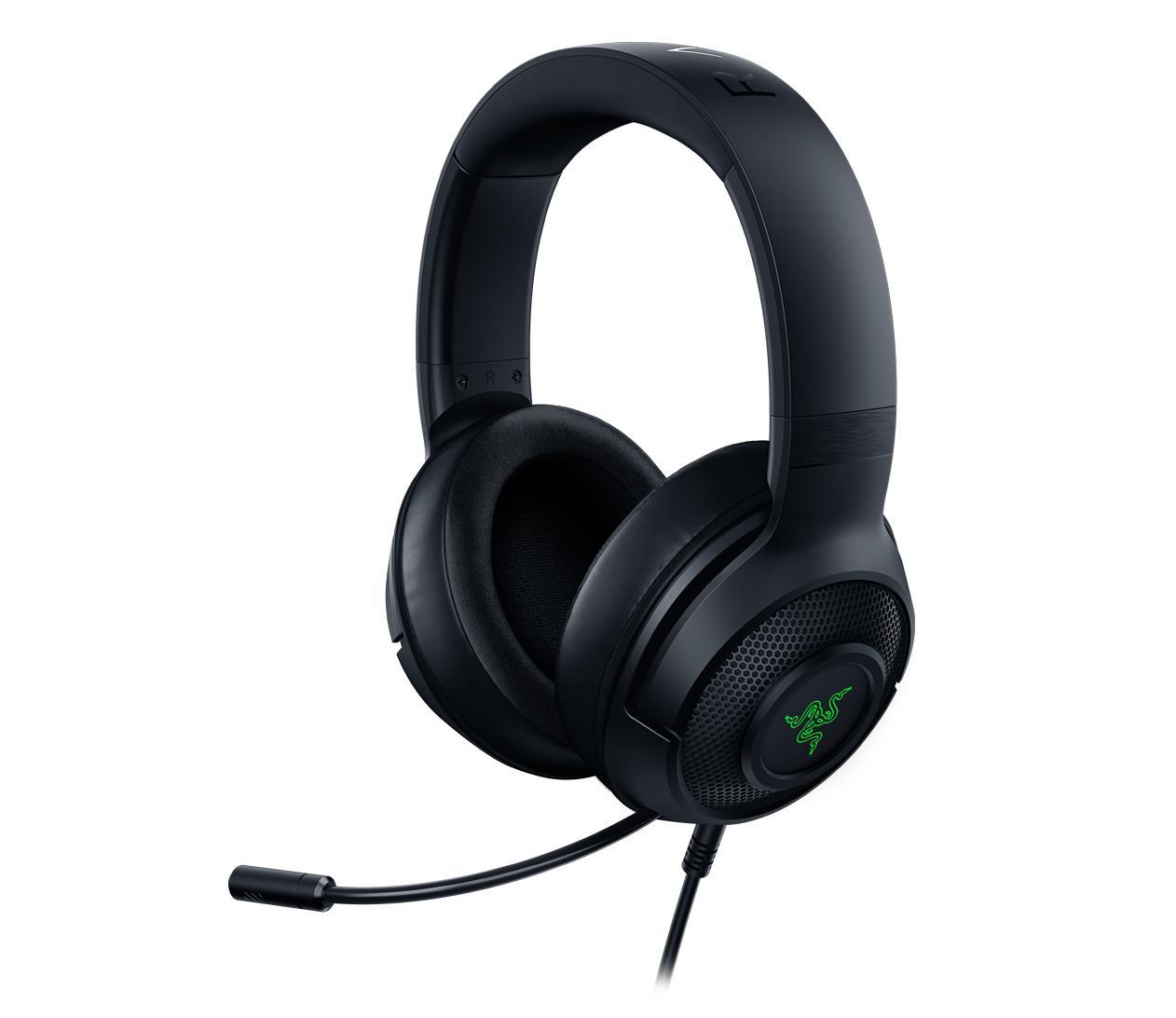 Навушники з мікрофоном Razer Kraken V3 X Black FRML Packaging (RZ04-03750300-R3M1) - фото 1